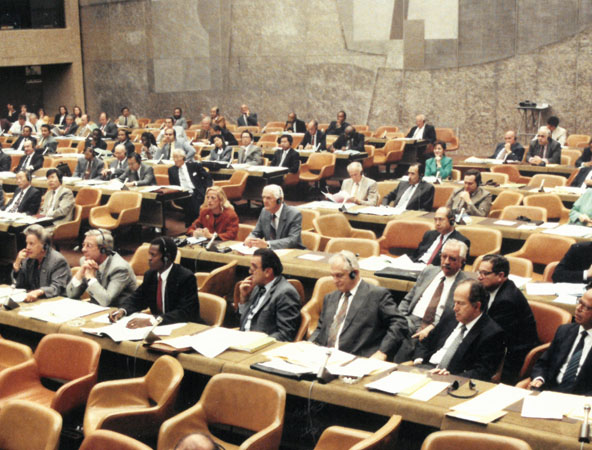 Réunion du Conseil général de l'OIE, juin 1993